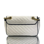 Gucci Double G Marmont Small Neutrals Shoulder Bags