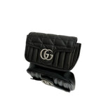 Gucci GG Marmont Flap Bag Mixed Matelasse Super Mini