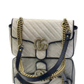 Gucci Double G Marmont Small Neutrals Shoulder Bags