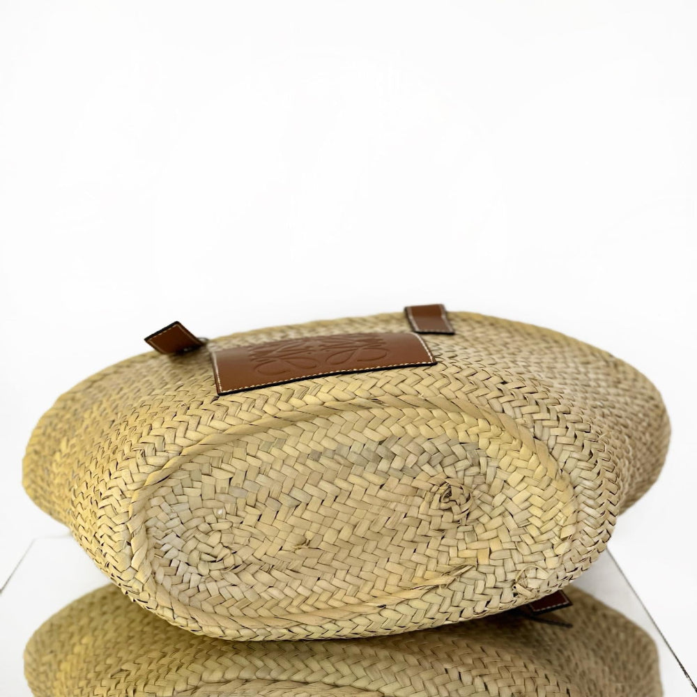LOEWE Raffia Handbag Small Basket Bag
