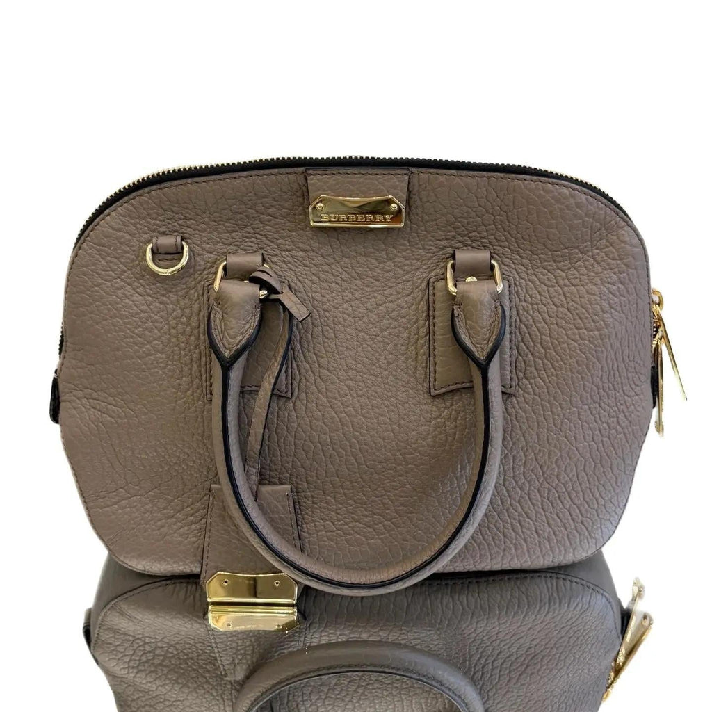 Burberry Orchard Bag Heritage Grained Small