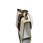 Gucci Sylvie Web Sylvie Small Neutrals Shoulder Bags