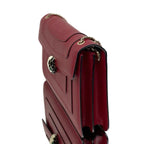 Bvlgari Medium Serpenti Forever Top&nbsp Chain Bag in Red