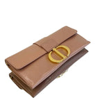 Dior CD Logo 30 Montaigne Chain strap clutch Leather